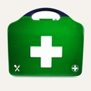 Masterchef Catering HSE 50 Person First Aid Kit, Aura3 Box, Large, Green