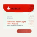 Dependaplast Traditional Heavyweight Fabric Plasters, Pink, Box of 100