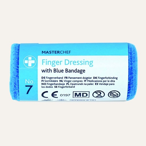 Masterchef No. 7 Finger Dressing, Blue