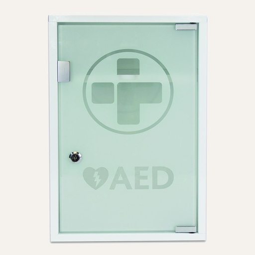 Alarmed AED First Aid Cabinet Lockable