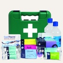Workplace BS8599-1:2019+A1:2026 First Aid & Eye Wash Kit, Green, Titan Box