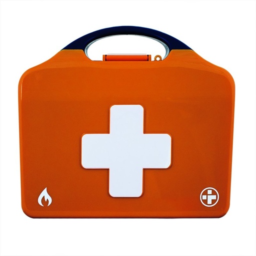 Premium Burns First Aid Kit, Aura3 Box, Medium, Orange