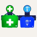 AuraPoint 2 Unit Point Large BS8599-1:2019+A1:2026 First Aid Kit & Double Eyewash Station
