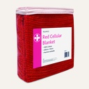 Cellular Blanket, Red