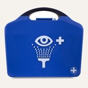 Eye Wash Station Triple, Aura3 Box, Blue