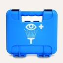 Deluxe Eye Wash Station, Titan Box, Small, Blue