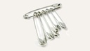 Safety Pins, 6 Assorted