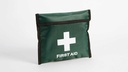 Travel First Aid Belt Pouch, Green, Empty, 19cm x 17cm