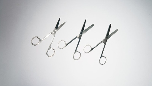 Stainless Steel Nurse Scissors, 5 Inch