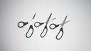 Medisnip Stainless Steel Scissors, Plastic Handle